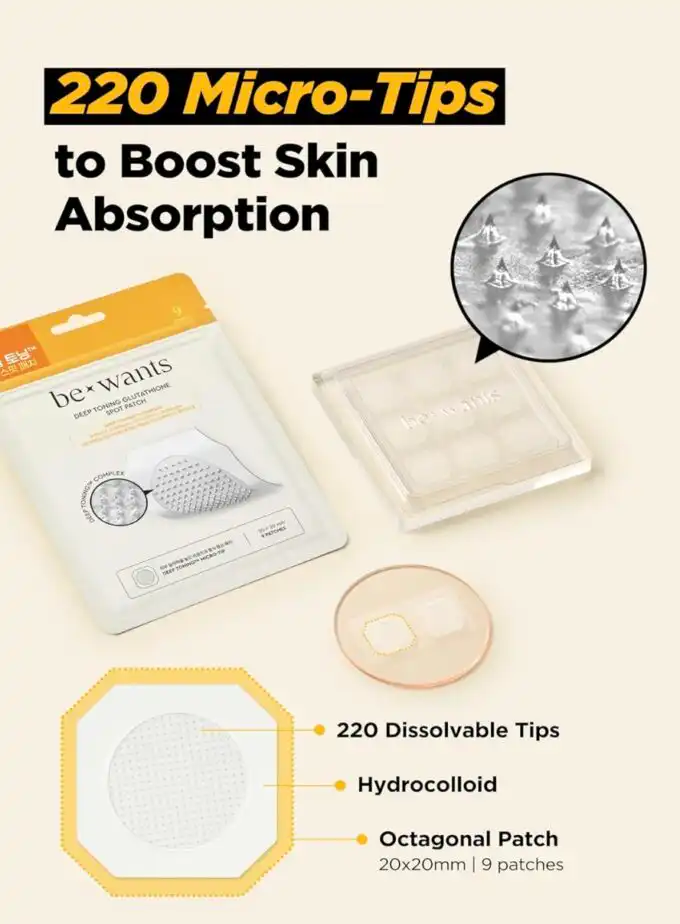 Buy BeWants Glutathione Dark Spot Patch | Clear Acne Marks - Image 5